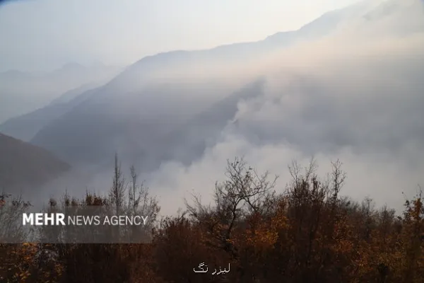 اقدامات سازمان نقشه برداری کشور در پی وقوع آتشسوزی جنگل های الیت