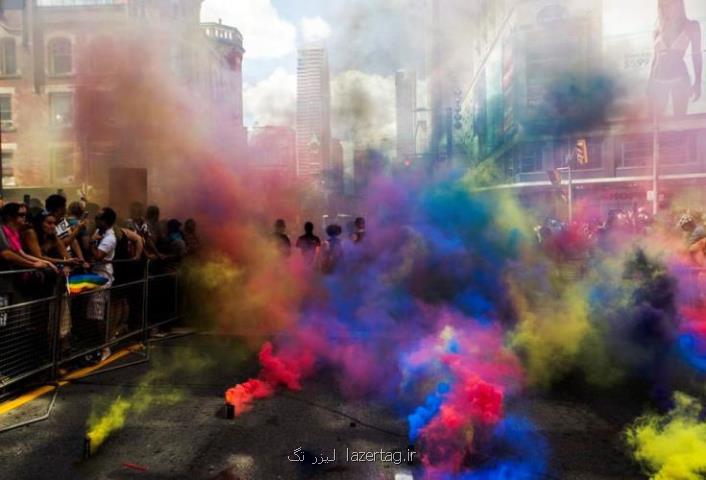 دود رنگی مدل color smoke نورافشانان